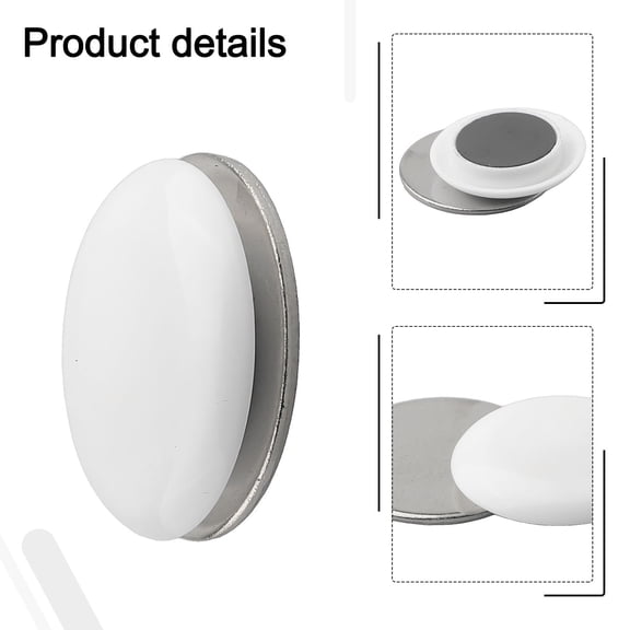 BCLONG 1/8 Pcs Magnetic Shower Curtain Weights Shower Curtain Liner Magnets