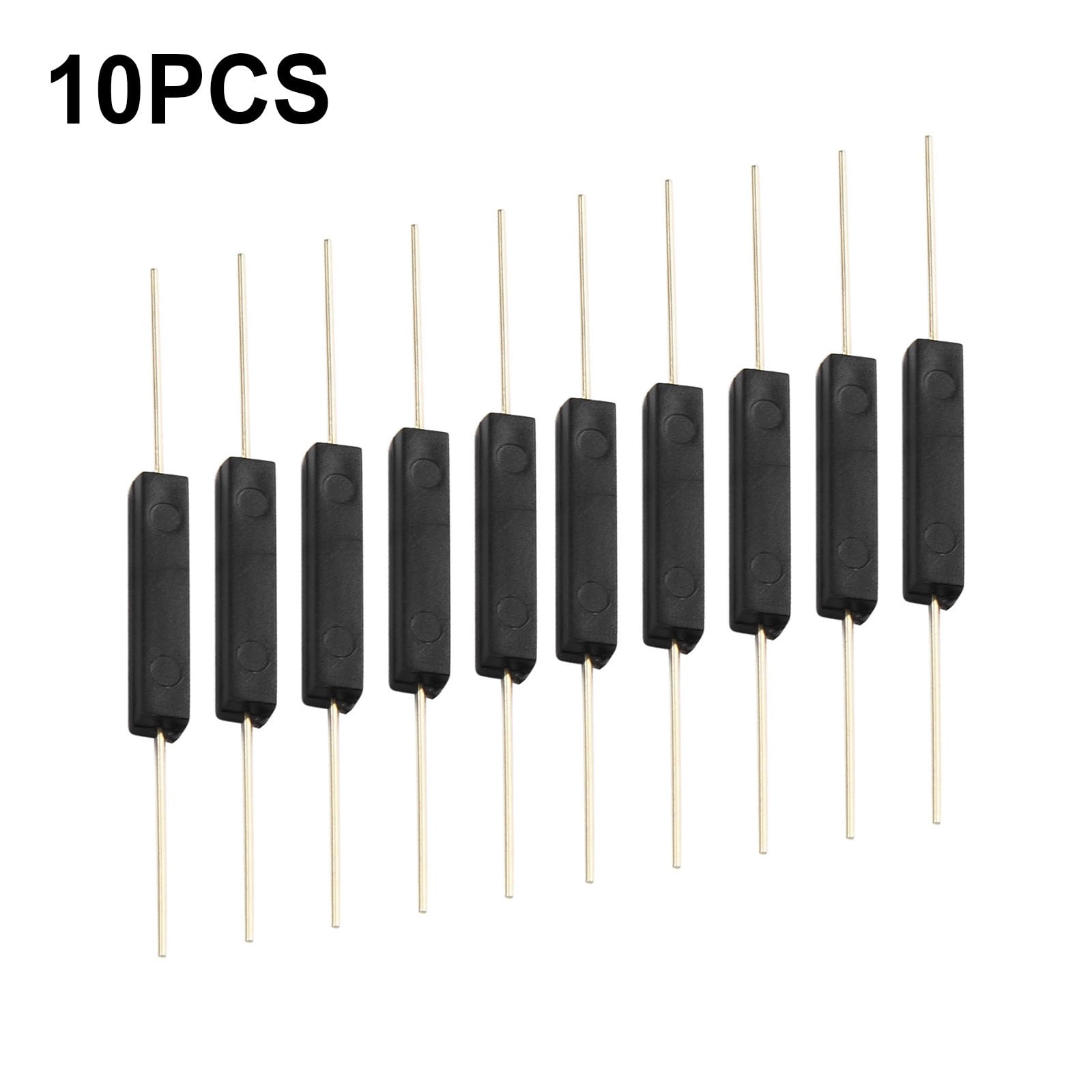 Plastic Reed Switch BCLONG 10PCS Plastic Encapsulated Reed Switch Magnetic Sensor Inductive ...