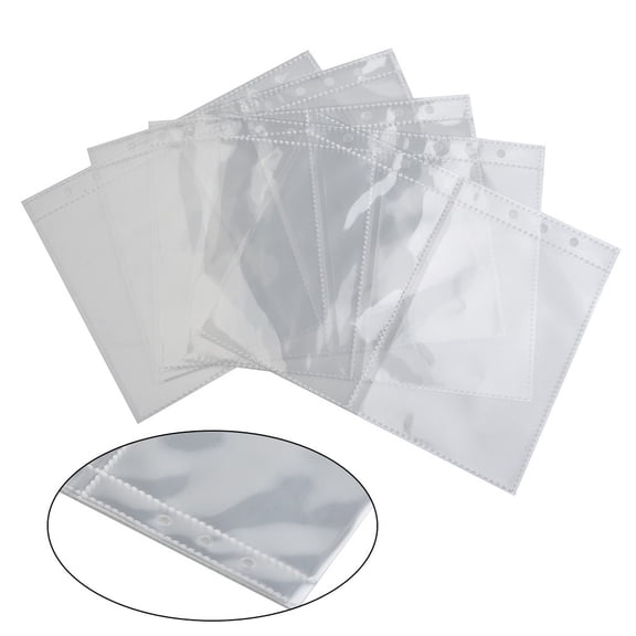 BCLONG 10pcs A5 Binder Sleeves 1P 2P 4P Photo Album Binder Refill Inner Cards Photocard