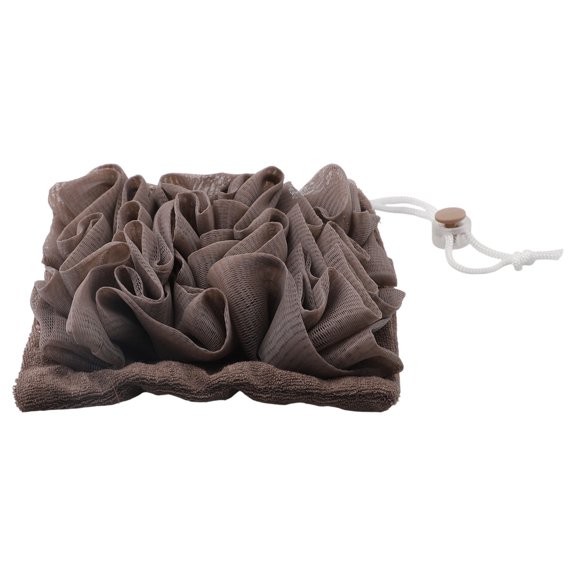 BCLONG 2-In-1 Bath Ball Towel Loofah With Drawstring,Shower Sponge Skin Care Tool