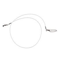 BCLONG 20LB-80LB Fluorocarbon Fishing Leader for Saltwater Freshwater with Twists Snap