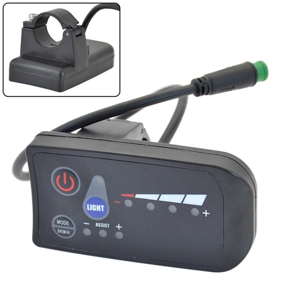 BCLONG 24/36/48V S810 LED Display Control Panel Accs Electric Bikes Waterproof