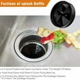 thumbnail image 1 of BCLONG 2X For Insinkerator Garbage Disposal Splash Guard Sink Baffle Quiet Collar Smart, 1 of 11