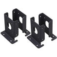 BCLONG 2pcs Adjustable Pergola Post Anchor Base Brackets kit for Deck