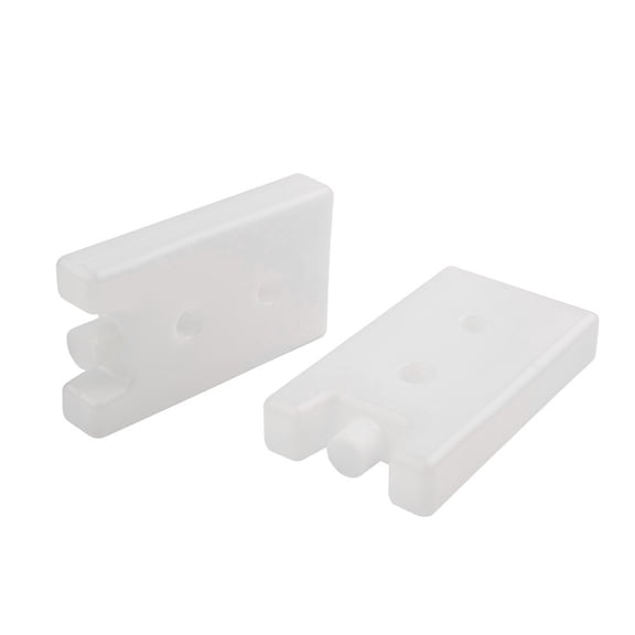 BCLONG 2pcs Empty Ice Pack 400ml Long-Lasting Reusable Ice Block Lunch Box Cool Packs