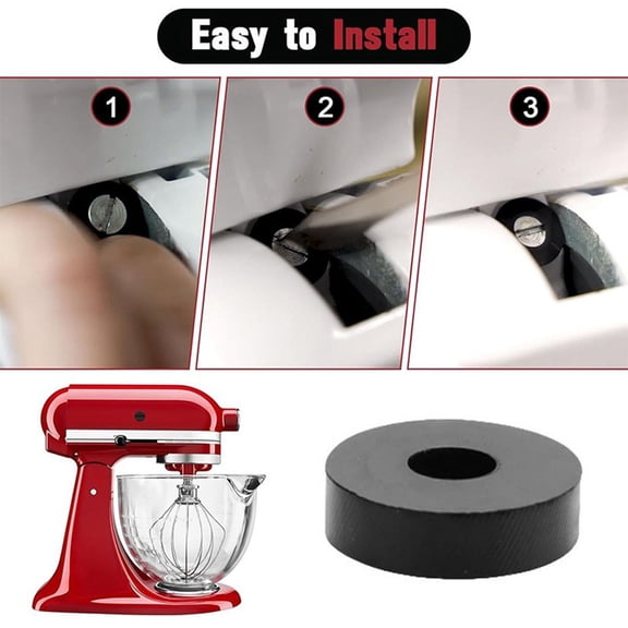 BCLONG 4-Pack Rubber Washers for KitchenAid Mixers: Easy Install & Perfect Fit!