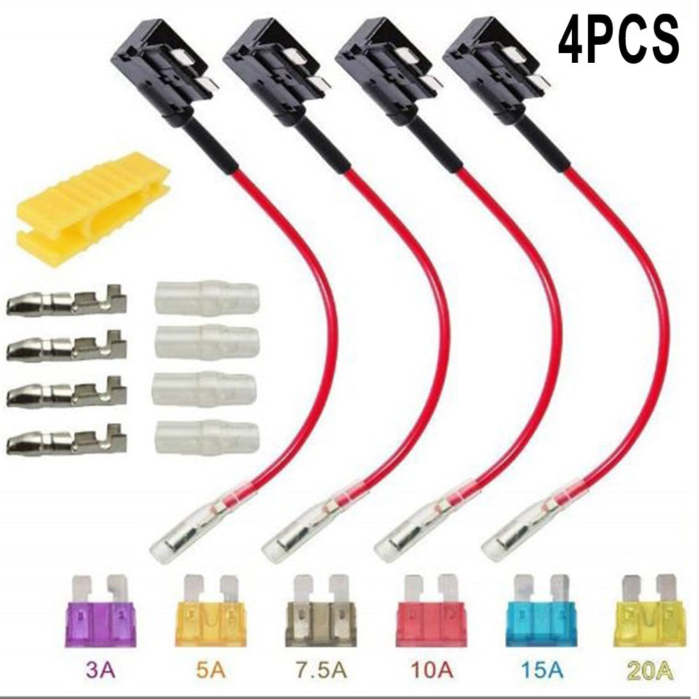 BCLONG 4PCS Fuse Holder to Take Electrical Car Fuse Box to Take