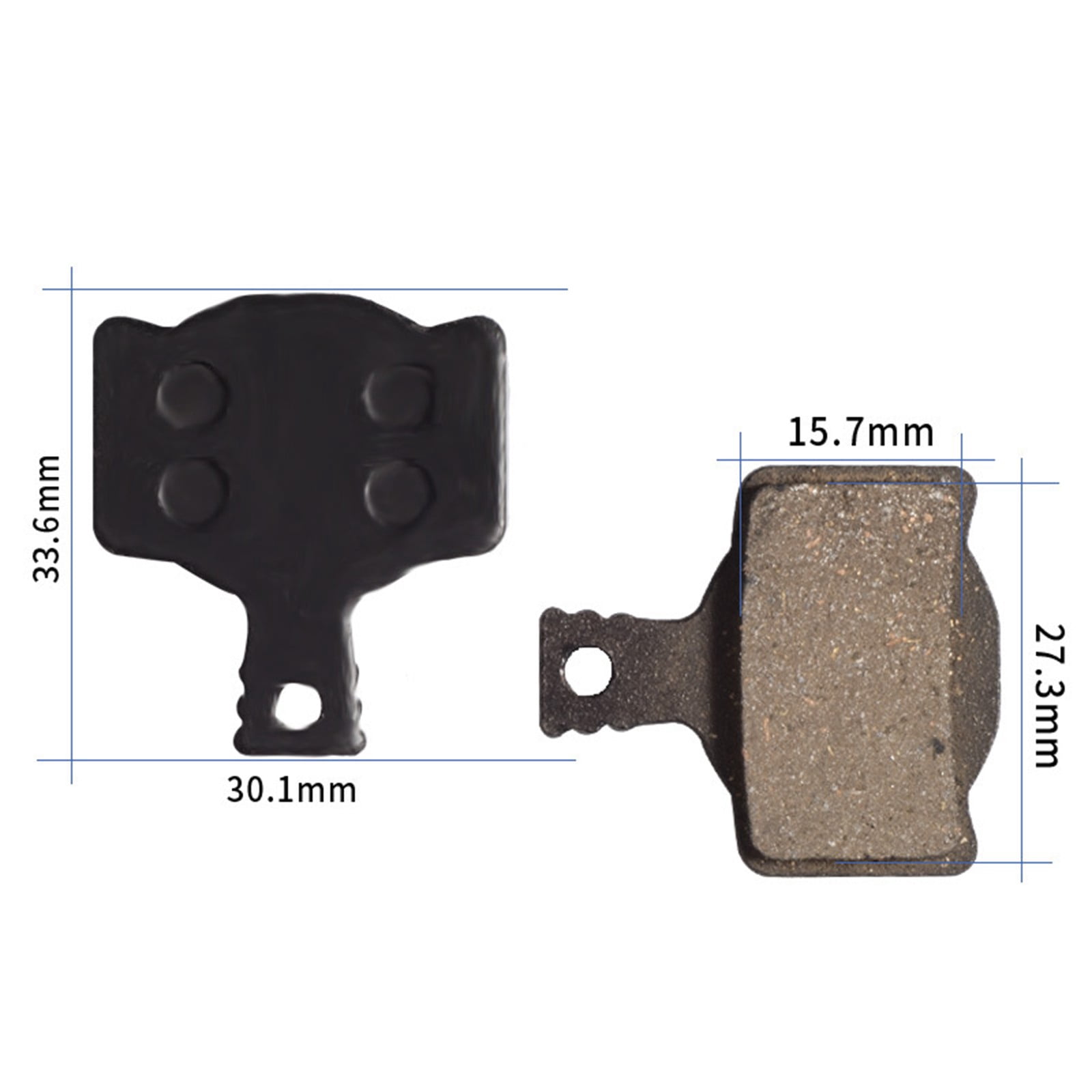 ZALOPA Pro Disc Fahrradbremsbeläge | Kompatibel Mit Magura MT2/MT4/MT6/MT8 Ab 2012, MTS, Marta 09, Louise 07-09 | Verschiedene Typen: Sintered Metal, Halbmetall, Harz