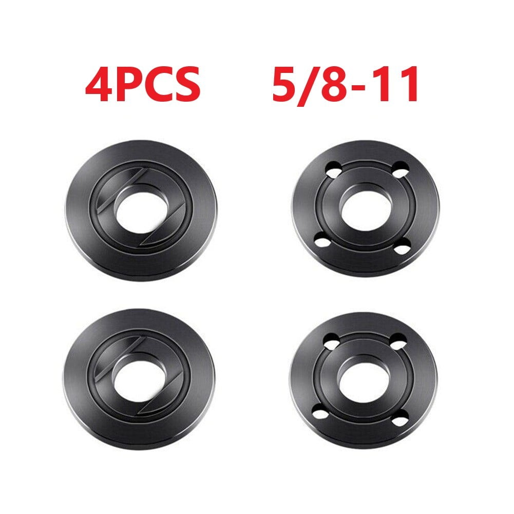 BCLONG 4pcs 5/811 Angle Grinder Flange Lock Nuts Inner Outer Set For