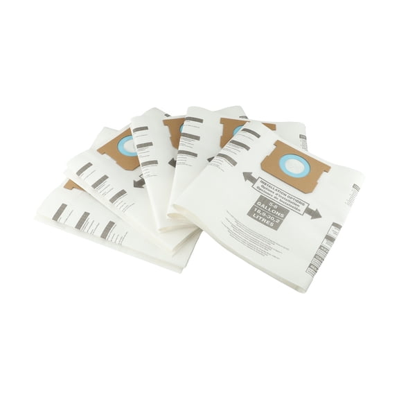 BCLONG 5/10Pcs Vacuum Cleaners 5 To 8 Gallon for Shop for Vac for Ridgid VF Dust Bags