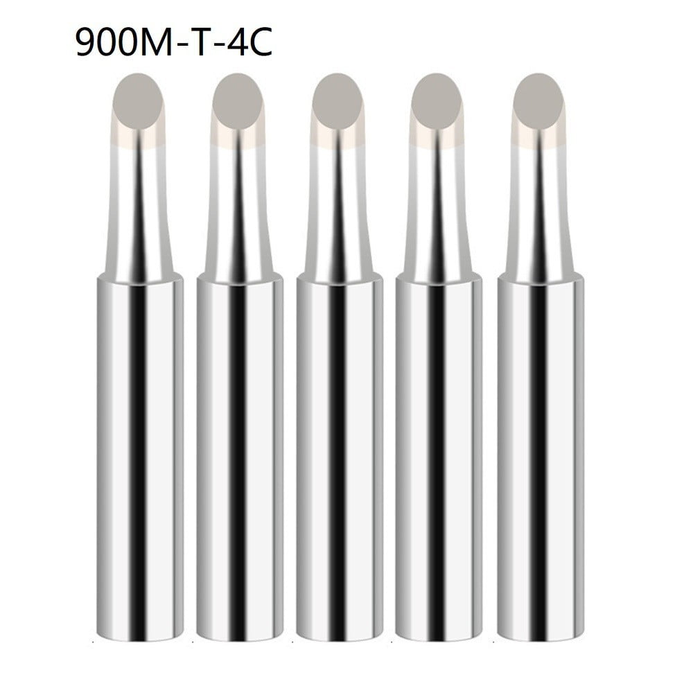 BCLONG 5 Pack 900MT Soldering Tip Iron Weller Solder Tips Pure Copper