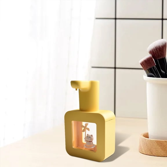 BCLONG Automatic Soap Dispenser Cute Pet Contact Hand USB Charging 400ml