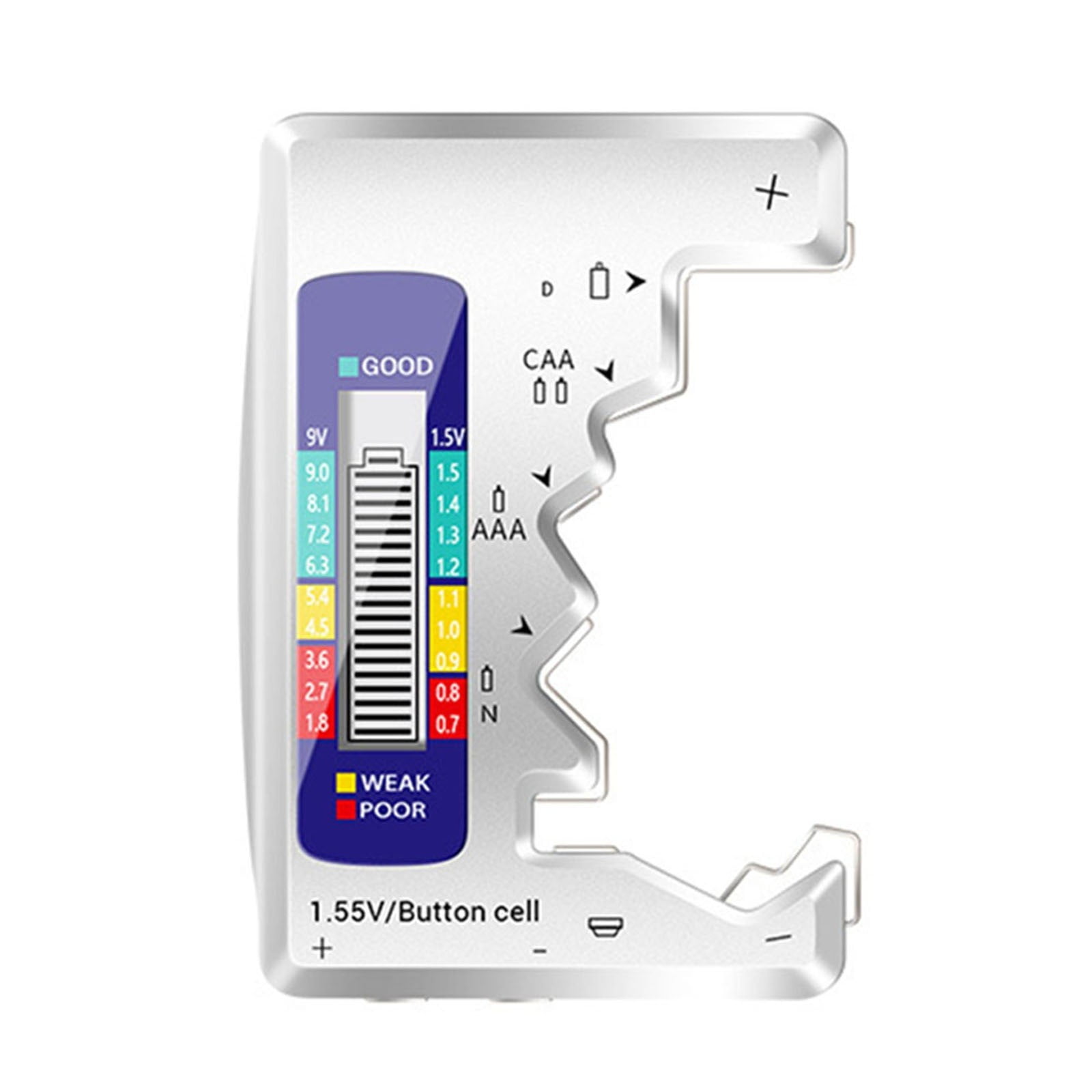 BCLONG Battery Tester Battery Power Detector Digital Display Battery