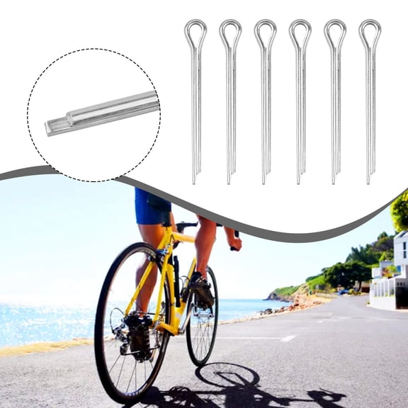 BCLONG Bicycle Disc Brake for Pads Lock Pin Stainless Steel Split Pin Fixing Bolts 4cm