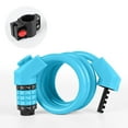 BCLONG Bicycle Lock FiveDigit Password Lock Mountain Bike Cable Lock