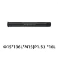 thumbnail image 1 of BCLONG Bike Bicycle Replacement Front/Rear Thru Axle 12/15mm 122-181L P1.5/P1.75, 1 of 5