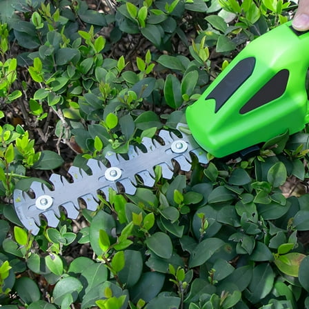BCLONG Cordless Electric Hedge Trimmer Shear Head Garden Shrub Shear Cutter