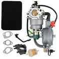 BCLONG Dual Fuel LPG/ NG Conversion Carburetor Kit For 4.5 KW to 10 KW