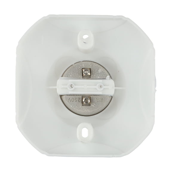 BCLONG E27 Heat Bulb Lamp Socket Porcelain Straight Glazed Ceramic Hot