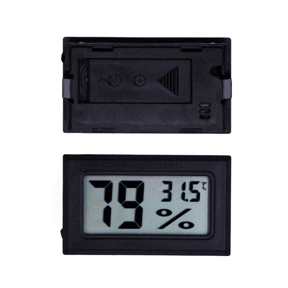 BCLONG Embedded LCD Digital Thermometer Temperature Hygrometer Humidity With Battery