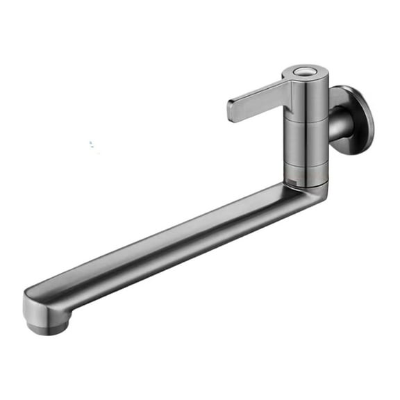 BCLONG Extended wall mounted single cold kitchen sink mop pool faucet rotatable