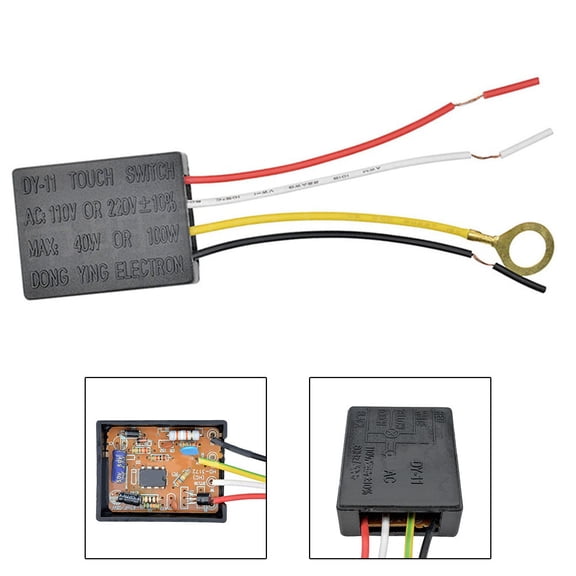 BCLONG Highly Efficient 3-Way Touch Lamp Light Dimmer Switch for Convenient and Safe