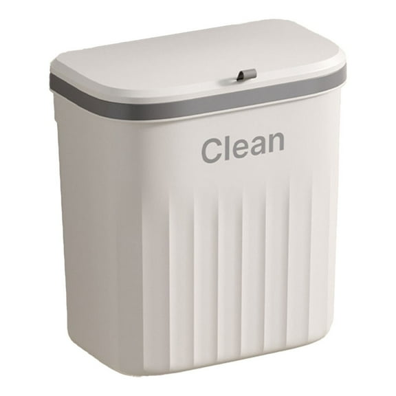 BCLONG Kitchen trash can wall-mounted household bathroom toilet waste basket