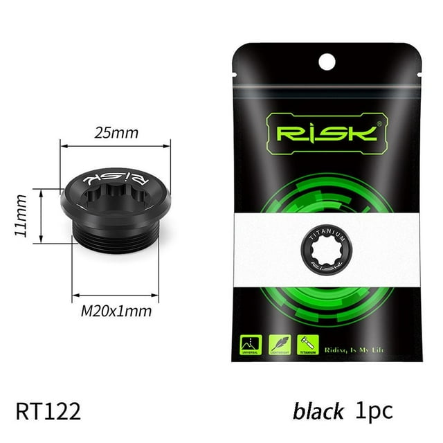 BCLONG Mountain Bike Integrated Disk Crank Cover M20mm Central Shaft