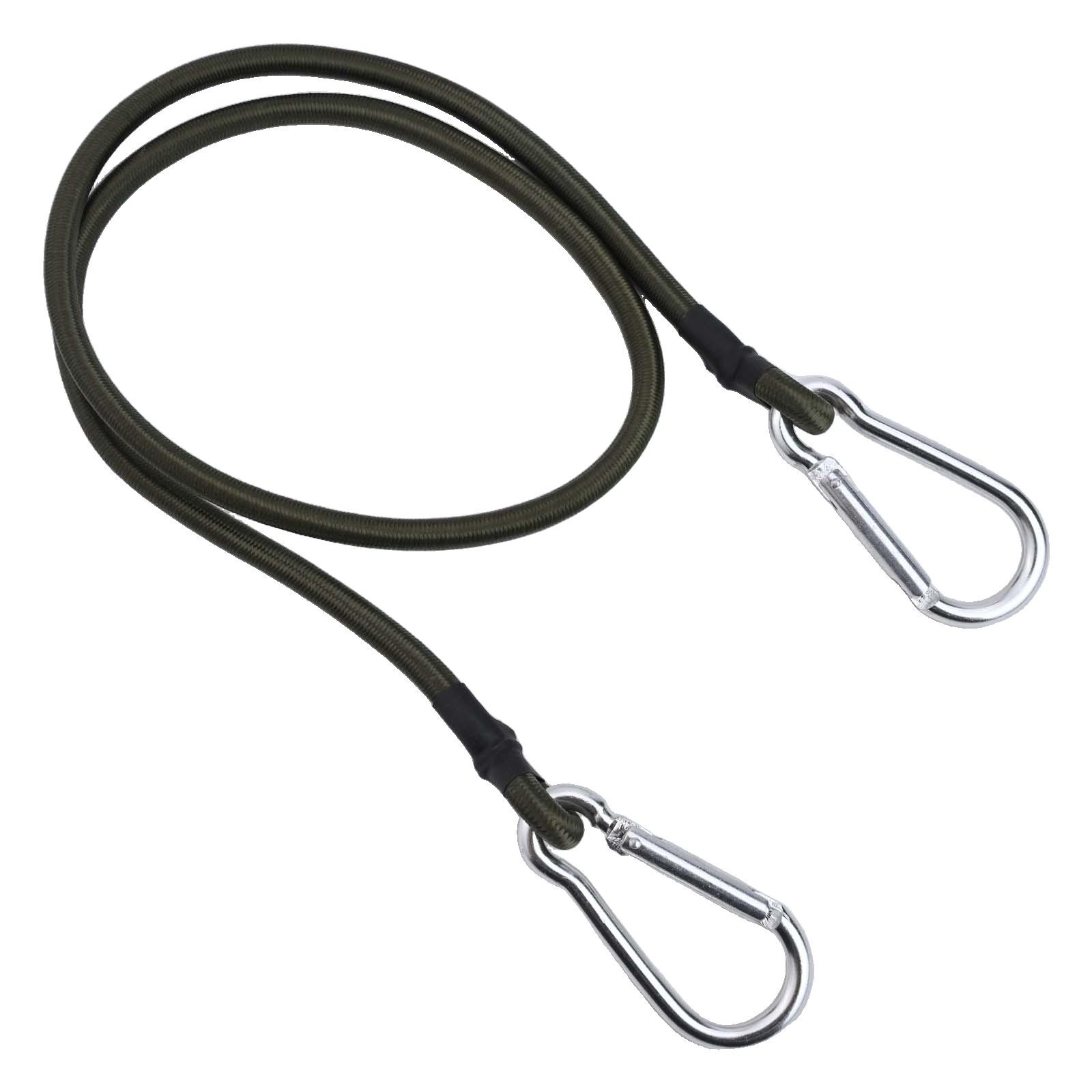 BCLONG Outdoor Camping Elastic Rope Tent Rope Double Hook Luggage Tie ...