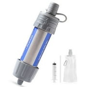 BCLONG Outdoor Water Filter Straw Water Purifier for Camping