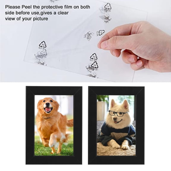 BCLONG Photo Frames Black Picture Frame Poster Frame 4x6 Inches for Wall or Tabletop