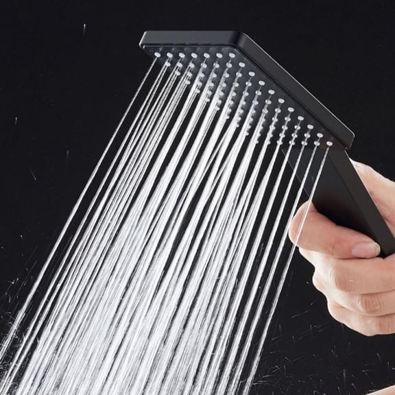 BCLONG Powerful Handheld Shower Head with Silicone Nozzle for Ultimate Water Pressure