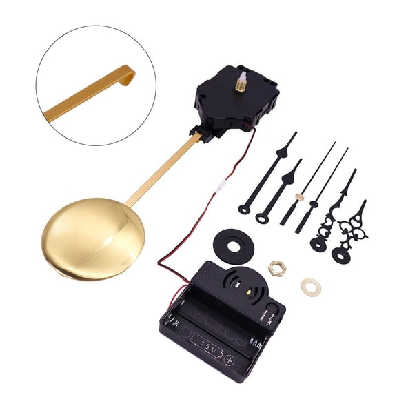 BCLONG Professional Wall Clock Movement Mechanism Part Sweeping Pendulum for DIY Repair