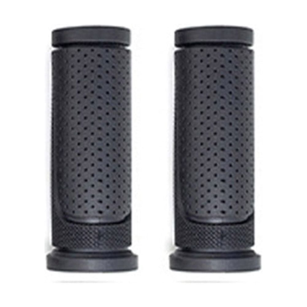 BCLONG Short Mini Bike Handlebar Grips TwoColor Rubber Fit Many Standard Bikes 90MM UK