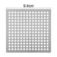 thumbnail image 1 of BCLONG Shower Drain Cover Floor Drain Net Cover Square Drain Hole Shower Filter Stopper, 1 of 8