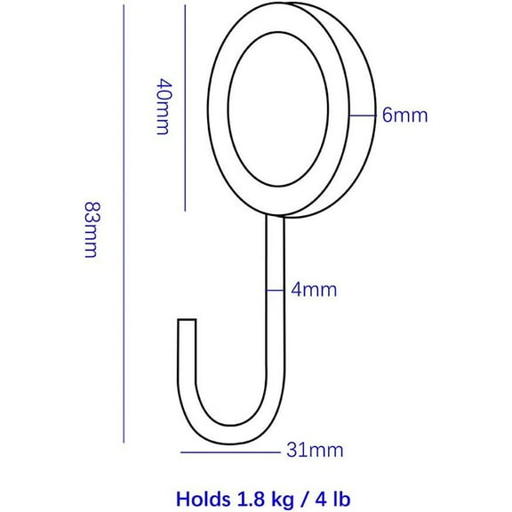 BCLONG Solid Brass Decorative Wall Hook, Hole Wall Mount, Shining Gold Fancy Hook