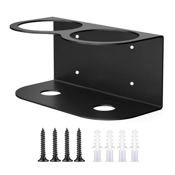 BCLONG Spray Bottle Holder Wall Mount Organizer Storage Rack for Garage Home Workspace