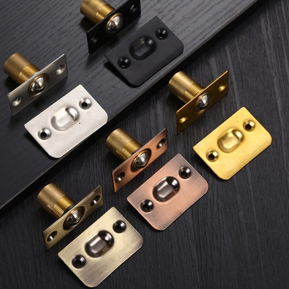 BCLONG Spring Invisible Wooden Cabinet Door Beads Lock Closet Ball Catch Latch