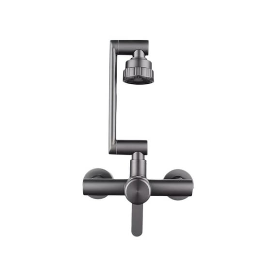 BCLONG Stainless steel wall mounted faucet for 360 degree hot and cold water faucet