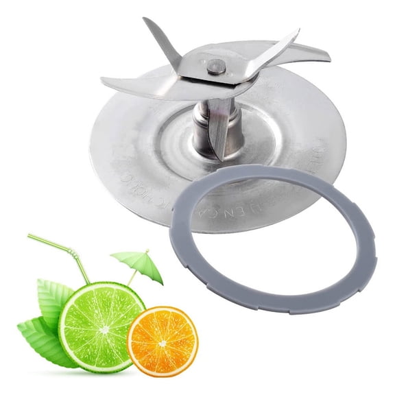 BCLONG Steel Cutter Blade Bottom Base Cap Rubber Gasket for Oster Pro 1200W