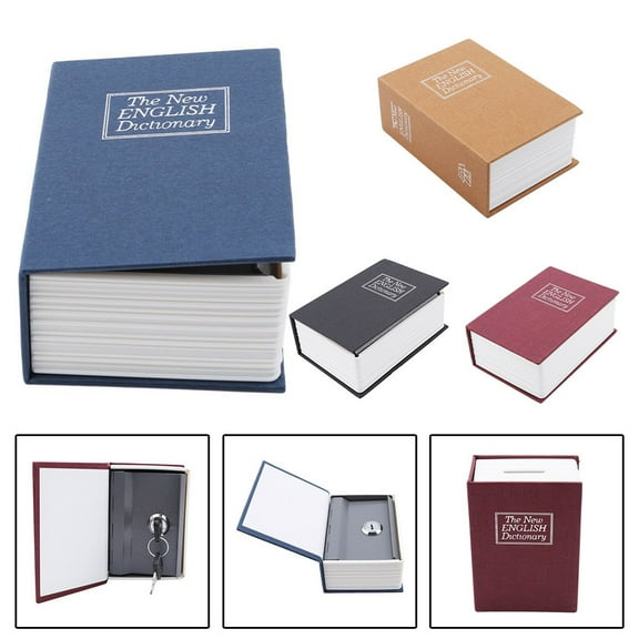 BCLONG Stylish Secret Book Safe Box with Combination Lock - Secure Jewelry & Keys!