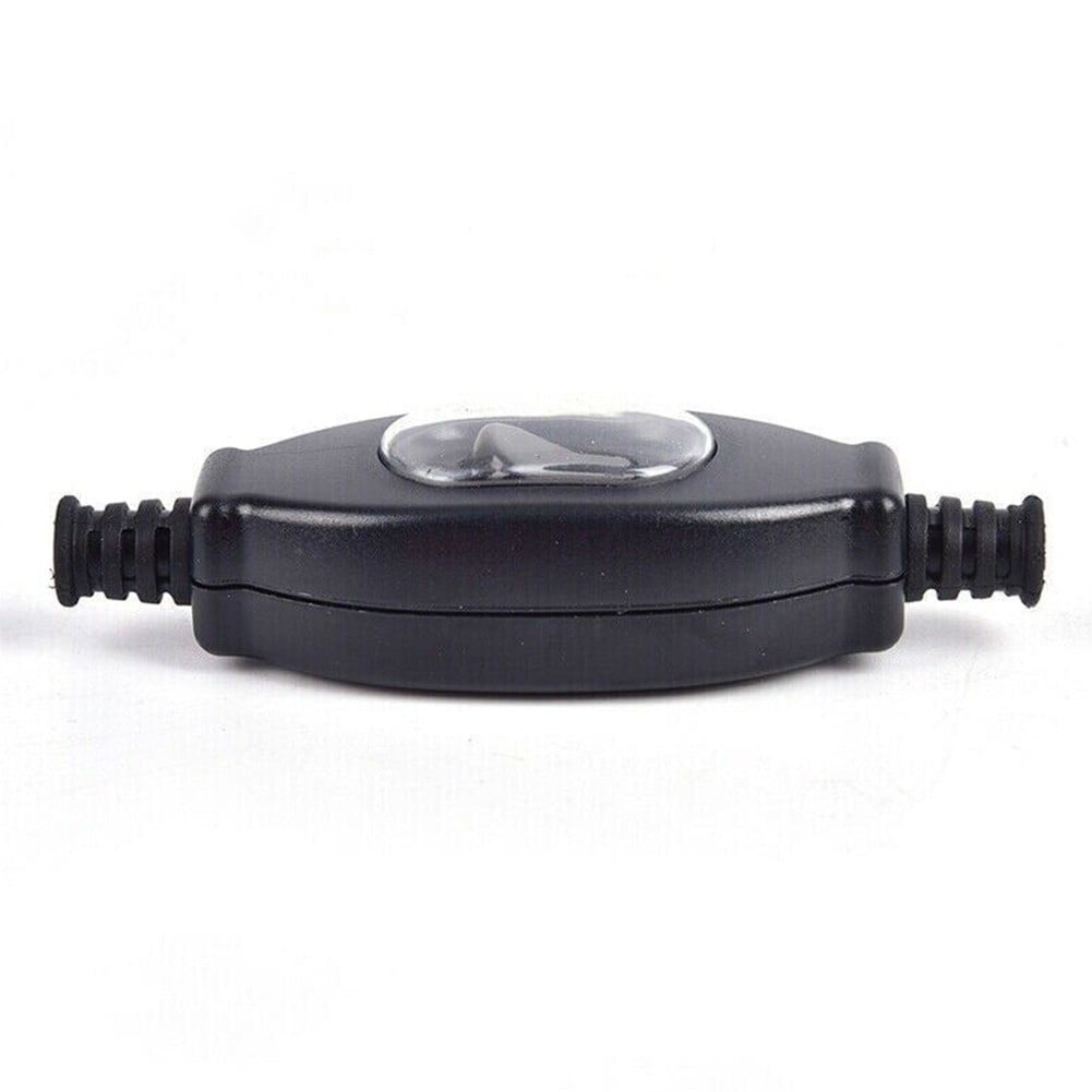 BCLONG Waterproof In Line Switch Cord Switch IP65 Round Wire Contact ...