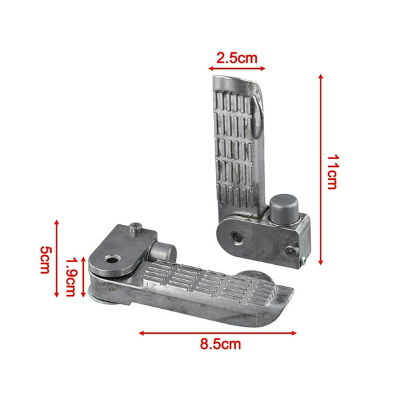 BCLONG folding Electric vehicle pedal ebike pegs electric bike footrest step on