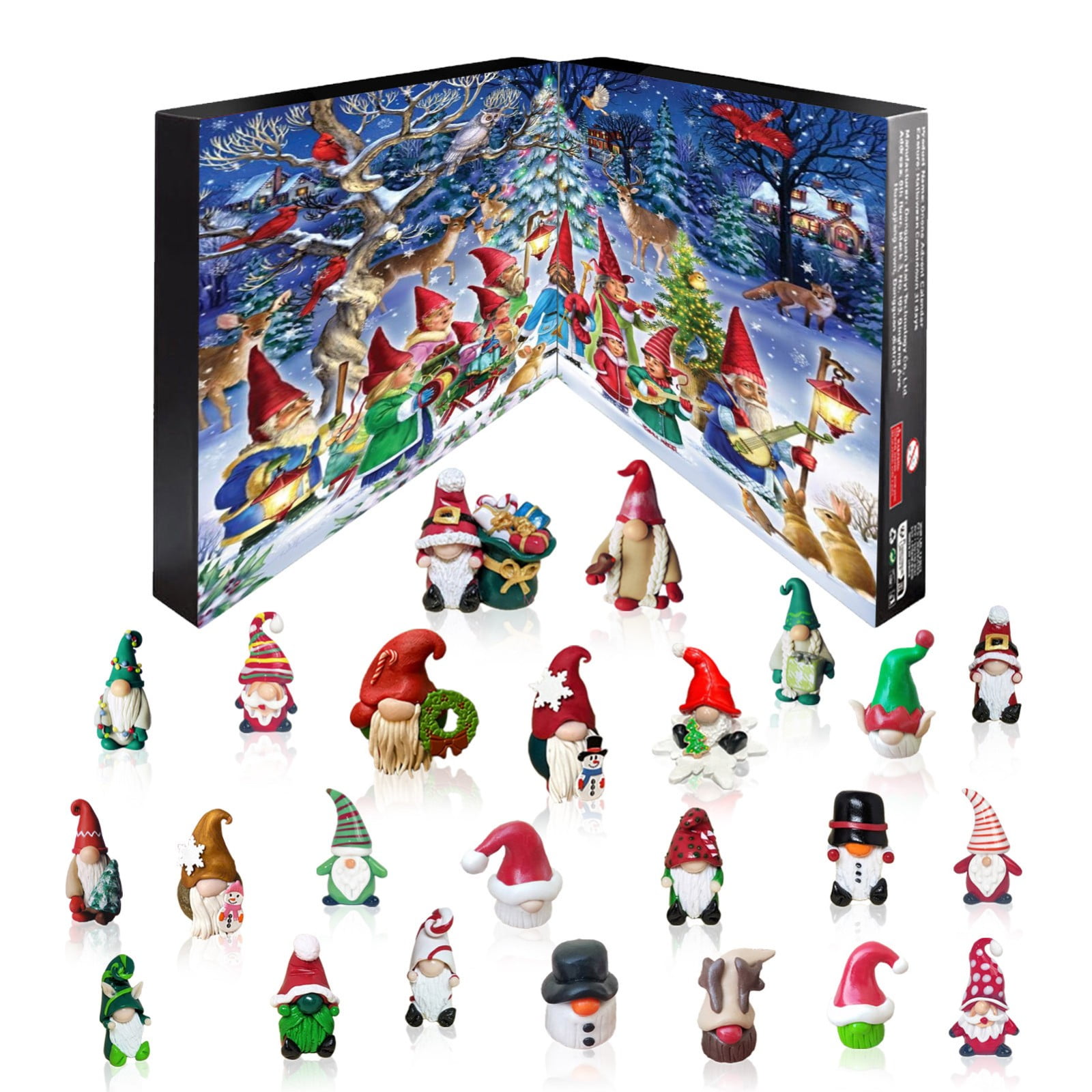 BCMMKLPP 2024 Christmas Advent Calendar, 24 Days Christmas Countdown