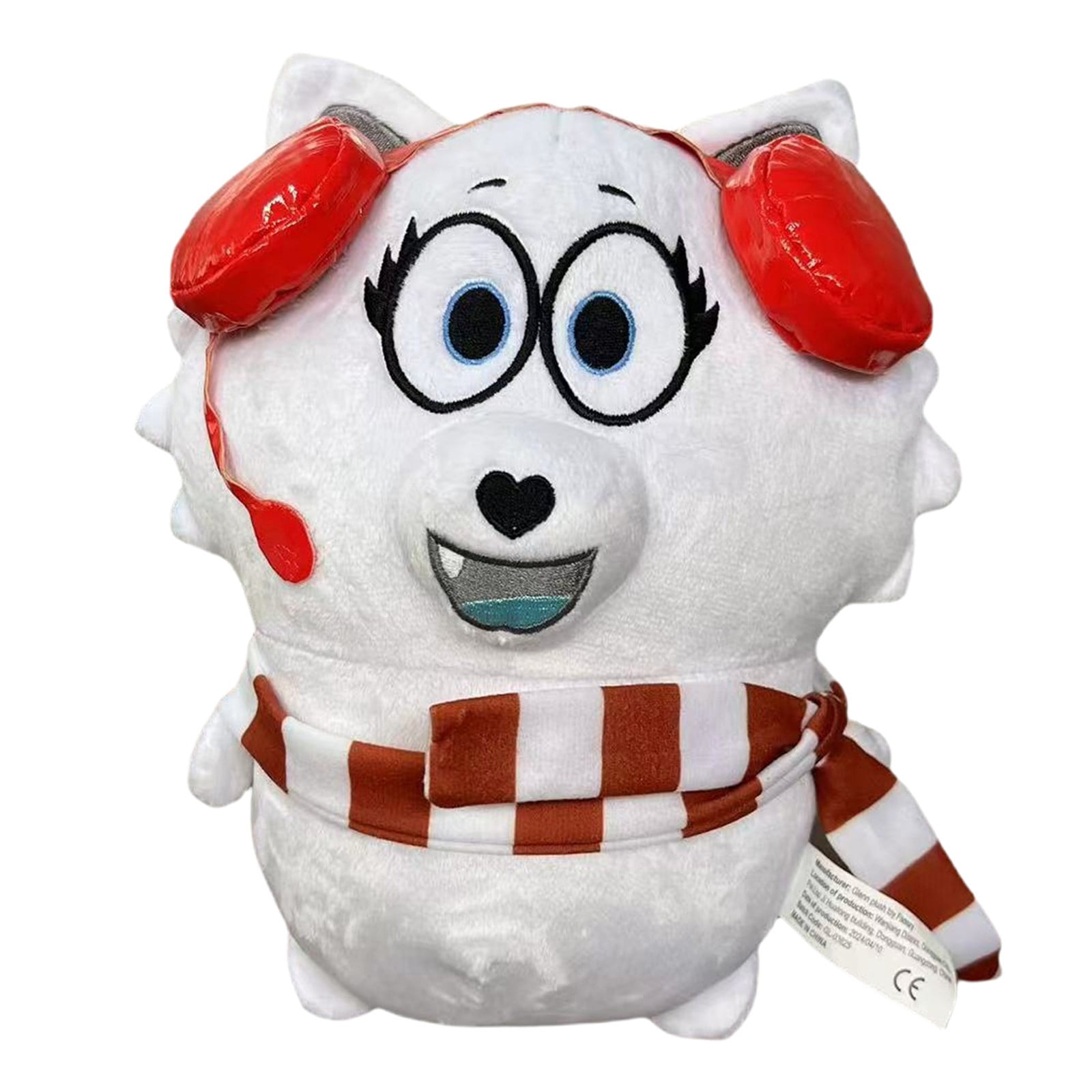 Peluche Câline "Snowi" 25 Cm - Douce Et Mignonne - Animal En Peluche Neuf