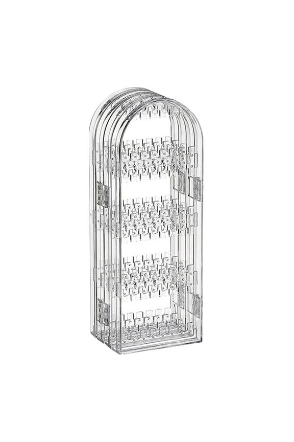 Earring Organizer/Jewelry Holder Display Rack Stand Dangle and Hoop Earrings Fans Panels Folding Earrings Stud Home Decor