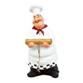 BCMMKLPP Home Decor Rustic Retro Chef Functional Ornament Home