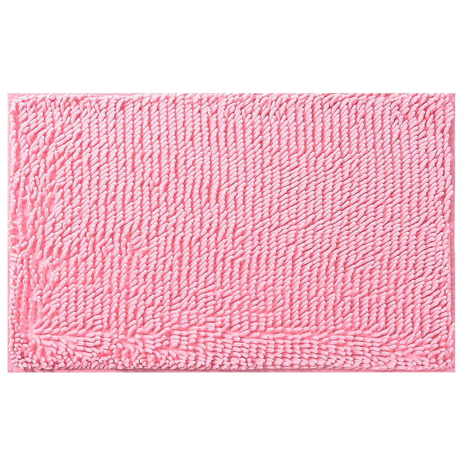 BCMMKLPP Pink Bathroom Rug Won'T Slip Bathroom Mat Soft and Comfortable