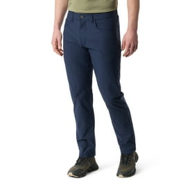 Mens Casual Cargo Pants Slim Fit Lightweight Elastic Waist