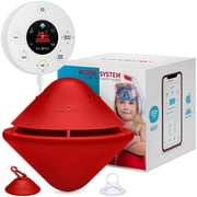 Bcone  Floating Pool Alarm by Lifebuoy  | ASTM F2208 Certified | Smart Alarm | Alexa Compatible | For Inground & Above-Ground Pools
